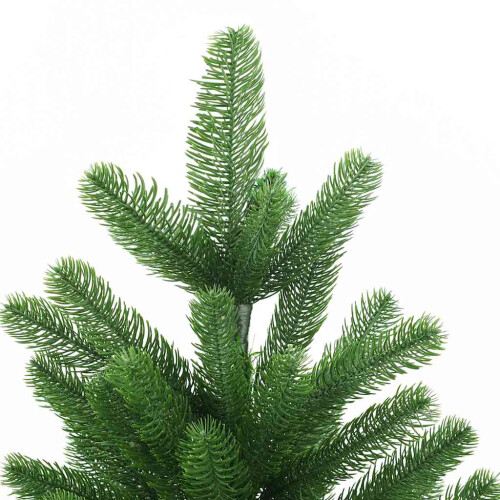 VidaXL vidaXL Artificial Pre-lit Christmas Tree with Ball Set Artificial Tree Green 2