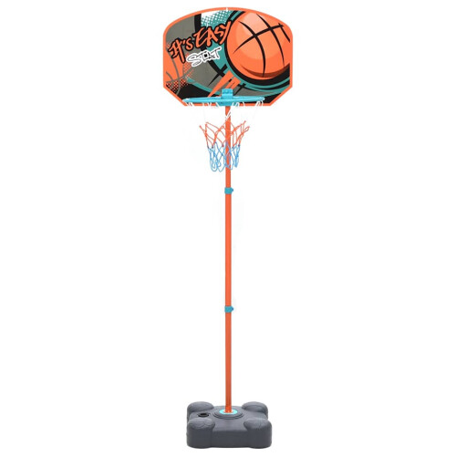 VidaXL vidaXL Portable Basketball Play Set Adjustable Exercise Kids Sporting Set 1