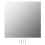 VidaXL vidaXL Wall Mirror with LED Lights Square Glass Wall-Mounted Makeup Mirror 7