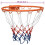VidaXL (orange, Ã? 39 cm) vidaXL Basketball Ring Steel Basketball Net Hoop Rim Black/Orange Ø 39/45 cm 7
