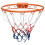VidaXL (orange, Ã? 39 cm) vidaXL Basketball Ring Steel Basketball Net Hoop Rim Black/Orange Ø 39/45 cm 2