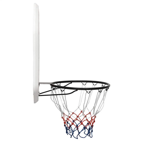 VidaXL (white, 109 x 71 x 3 cm) vidaXL Basketball Backboard Polyethene Hoop Board Black/White Multi Sizes 2