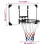 VidaXL (71 x 45 x 2.5 cm) vidaXL Basketball Backboard Transparent Wall-Mounted Hoop Board Multi Sizes 8
