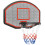 VidaXL (black, 71 x 45 x 2 cm) vidaXL Basketball Backboard Polyethene Hoop Board Black/White Multi Sizes 2