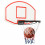 VidaXL (white, 71 x 45 x 2 cm) vidaXL Basketball Backboard Polyethene Hoop Board Black/White Multi Sizes 7