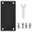 VidaXL (black, 71 x 45 x 2 cm) vidaXL Basketball Backboard Polyethene Hoop Board Black/White Multi Sizes 7