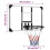 VidaXL (90 x 60 x 2.5 cm) vidaXL Basketball Backboard Transparent Wall-Mounted Hoop Board Multi Sizes 10
