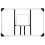 VidaXL (106 x 69 x 3 cm) vidaXL Basketball Backboard Transparent Wall-Mounted Hoop Board Multi Sizes 5