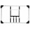 VidaXL (71 x 45 x 2.5 cm) vidaXL Basketball Backboard Transparent Wall-Mounted Hoop Board Multi Sizes 6