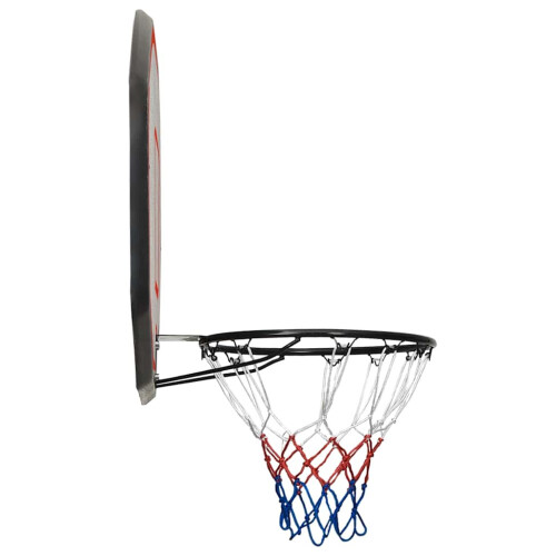 VidaXL (black, 109 x 71 x 3 cm) vidaXL Basketball Backboard Polyethene Hoop Board Black/White Multi Sizes 2