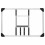 VidaXL (90 x 60 x 2.5 cm) vidaXL Basketball Backboard Transparent Wall-Mounted Hoop Board Multi Sizes 8