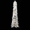 VidaXL (white, 180 cm) vidaXL Artificial Pre-lit Christmas Tree with LEDs Artificial Tree Decoration 2