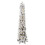 VidaXL (white, 180 cm) vidaXL Artificial Pre-lit Christmas Tree with LEDs Artificial Tree Decoration 3