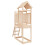 VidaXL (solid pinewood) vidaXL Play Tower Climbing Frame Garden Play Tower with Ladder Solid Wood Pine 3