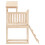 VidaXL (solid pinewood) vidaXL Play Tower Climbing Frame Garden Play Tower with Ladder Solid Wood Pine 5