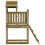 VidaXL (solid impregnated pinewood) vidaXL Play Tower Climbing Frame Garden Play Tower with Ladder Solid Wood Pine 5