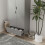 URBN Living (Grey) 2 Door 2 Drawer Wardrobe with Scandi Legs Cupboard Hanging Rail 180cm 3