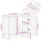 VidaXL (multicolour) vidaXL Sink Cabinet Vanity Unit Cupboard Solid Wood Mango and Engineered Wood 4