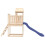 VidaXL (solid pinewood) vidaXL Playhouse Outdoor Climbing Frame with Slide Ladder Solid Wood Pine 5