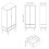 URBN Living (Grey Ash Grey) 2 Door 2 Drawer Wardrobe with Scandi Legs Cupboard Hanging Rail 180cm 9