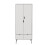 URBN Living (Ash Grey White) 2 Door 2 Drawer Wardrobe with Scandi Legs Cupboard Hanging Rail 180cm 4