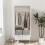 URBN Living (Ash Grey White) 2 Door 2 Drawer Wardrobe with Scandi Legs Cupboard Hanging Rail 180cm 11