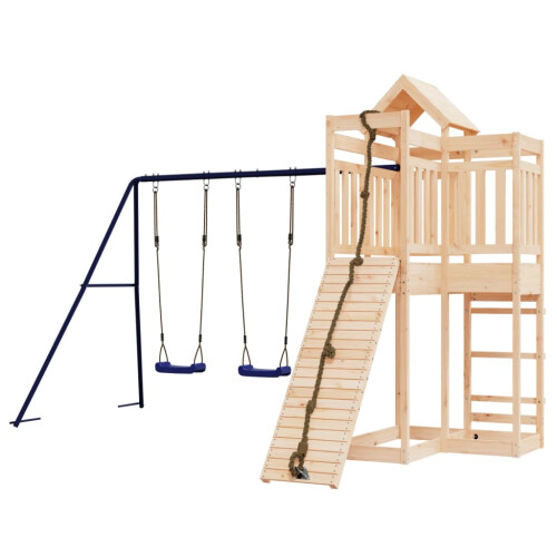 VidaXL vidaXL Spielturm Massivholz Kiefer 2