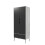 URBN Living (Ash Grey Black) 2 Door 2 Drawer Wardrobe with Scandi Legs Cupboard Hanging Rail 180cm 4
