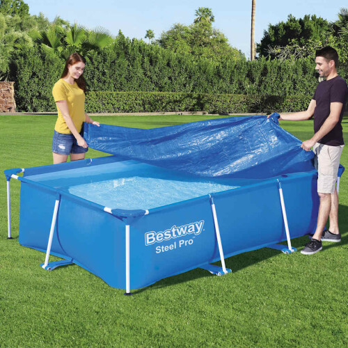 Bestway Bestway Pool Cover Above Ground Pool Cover for Rectangular Pools Flowclear 2