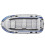 Intex Intex Inflatable Boat Canoe with Oars and Pump Dinghy Excursion 5 Set 68325NP 3