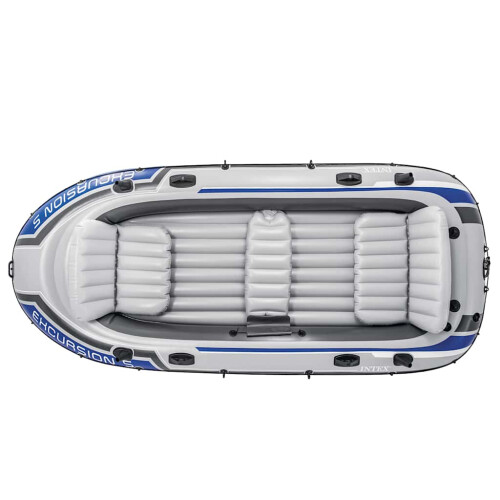Intex Intex Inflatable Boat Canoe with Oars and Pump Dinghy Excursion 5 Set 68325NP 2