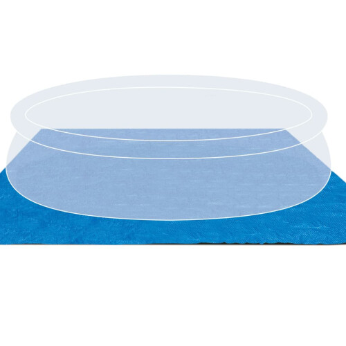 Intex Intex Pool Ground Cloth Ground Sheet Floor Mat Pool Protector Square 28048 1