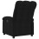 VidaXL vidaXL Massagesessel Schwarz Stoff 7