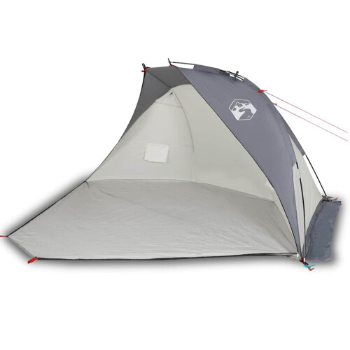 VidaXL vidaXL Strandzelt Grau 268x223x125 cm 185T Polyester 1