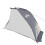 VidaXL vidaXL Strandzelt Grau 268x223x125 cm 185T Polyester 5