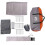 VidaXL vidaXL Camping Windbreak Wind Screen Wind Break Grey and Orange Waterproof 10