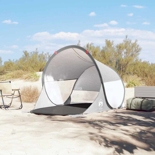 VidaXL vidaXL Strandzelt Grau Pop-Up Wasserdicht 2