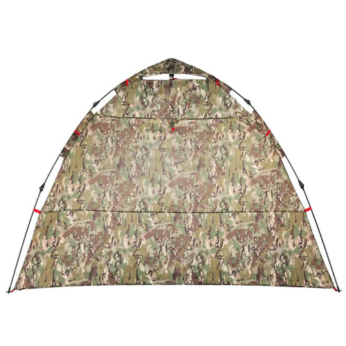 VidaXL vidaXL Angelzelt 4 Personen Tarnmuster Quick Release 1
