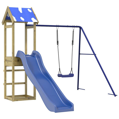 VidaXL vidaXL Spielturm Imprägniertes Kiefernholz 1