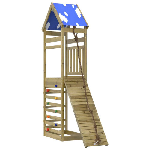 VidaXL vidaXL Spielturm Imprägniertes Kiefernholz 1