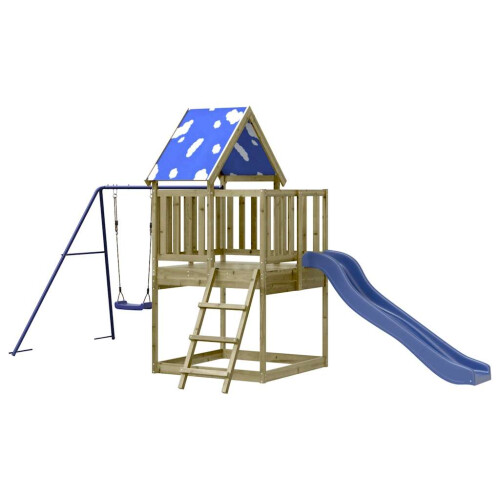 VidaXL vidaXL Spielturm Imprägniertes Kiefernholz 2