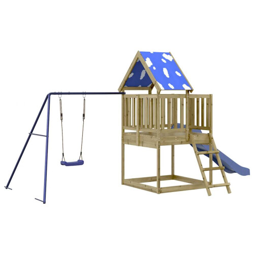 VidaXL vidaXL Spielturm Imprägniertes Kiefernholz 1