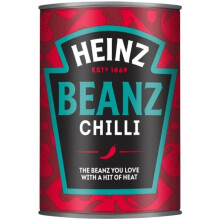 Heinz Baked Beans Fiery Chilli 390g Tasty Treat Delicious