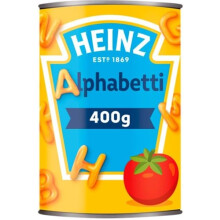Heinz Alphabetti Pasta 400g "Deliciousness that brings a smile"