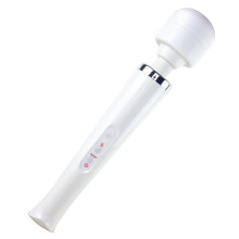 (white) Huge Magic Wand Vibrators for Women, USB Charge Big AV Stick G Spot Massager Clitoris Stimulator