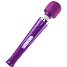 (purple) Huge Magic Wand Vibrators for Women, USB Charge Big AV Stick G Spot Massager Clitoris Stimulator