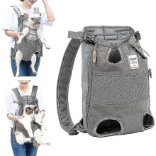 (grey) Backpacks For Dogs, Medium-sized Dogs, Dog Carrier, Dog Carrier, Adjustable Transport Bag, Backpack