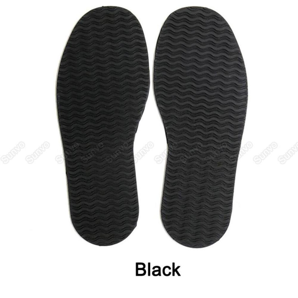 (black) Sunvo Rubber Soles For Making Shoes Replacement Outsole Anti-slip Shoe Sole Repair Sheet Protector Sneakers High Heels Material