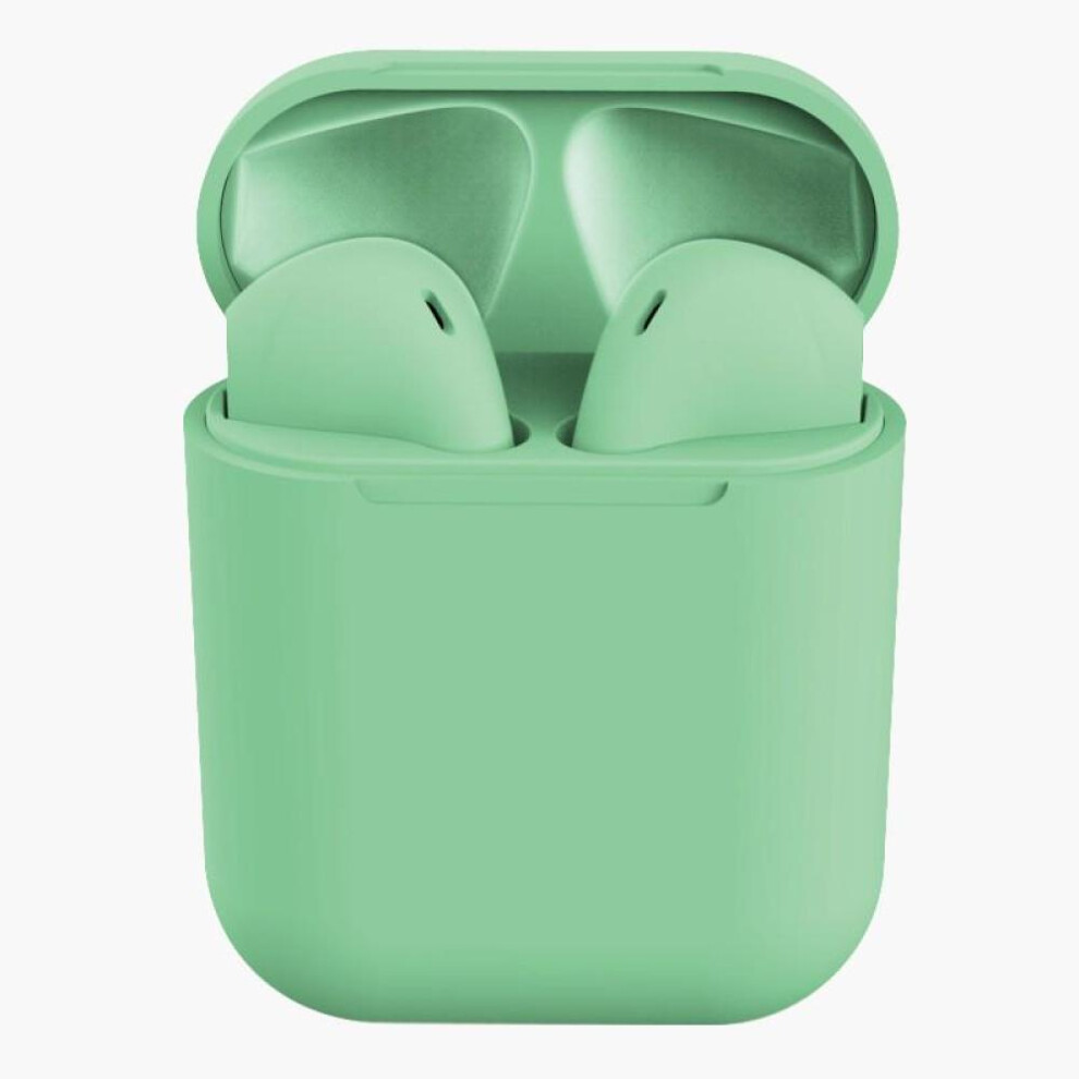 (green) Macaron Inpods 12 I12 Tws Wireless Earphone Bluetooth Hifi Sports Earphones For Iphone Xiaomi Samsung