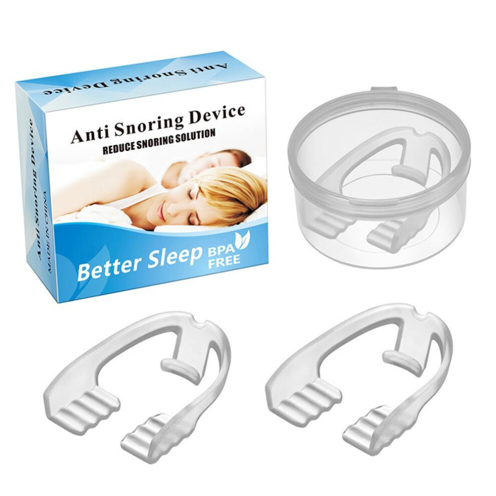 (3pcs) Mouth Guards For Teeth Grinding Dental Night Protector For Bruxism Clenching Snoring Sleep Aid